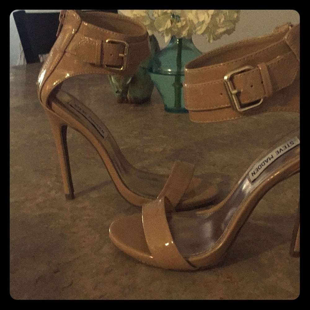 Steve Madden heels worn once inside.